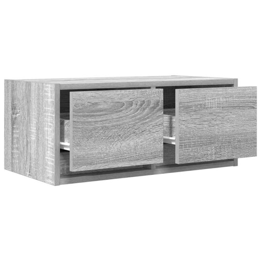 TV benk grå sonoma 60x31x25,5 cm konstruert tre TV benk grå sonoma 60x31x25,5 cm konstruert tre