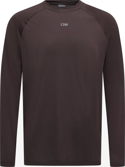 ICANIWILL Mirage Cardio Long Sleeve M - FOREST BROWN - XL