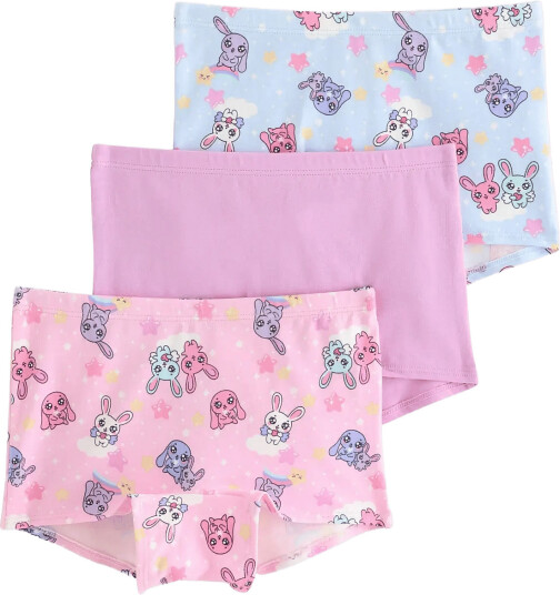 Lindex 3 Pack Boxer Briefs Pink 86/92