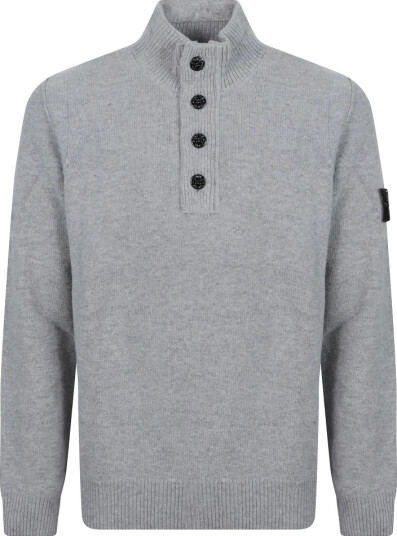 Stone Island Herre Strikkevarer Grå M,