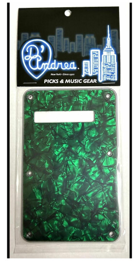 D'Andrea St-Style Back Plate Green Pearl