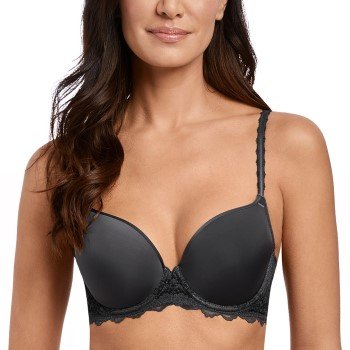 Wacoal BH Lace Perfection Contour Bra Svart F 85 Dame Wacoal BH Lace Perfection Contour Bra Svart F 85 Dame