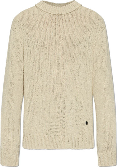 Balmain Herre Strikkevarer Beige XL,