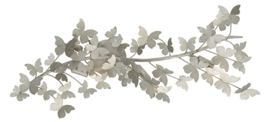 Farfalle vägglampa Burnished Silver Leaf Farfalle vägglampa Burnished Silver Leaf