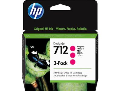 HP blekk 712 3-pack Magenta HP blekk 712 3-pack Magenta