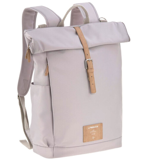 LÄSSIG Skifteryggsekk Rolltop Ryggsekk grå LÄSSIG Skifteryggsekk Rolltop Ryggsekk grå