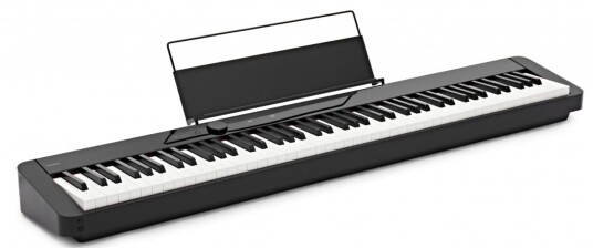 Casio PX S1100 digital piano 88 tangenter Sort blank. Med notebrett og sustain pedal samt strømforsyning .Sender over hele landet mot et mindre tillegg. Med Blue Tooth adapter