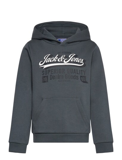 Jack & Jones Jjelogo Sweat Hood 2 Col 25/26 Noos Mni White 116