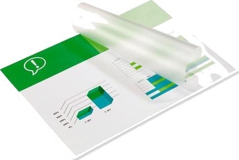 GBC Document Laminating Pouch - 100-pack - glanset - 216 x 303 mm - lamineringspunger