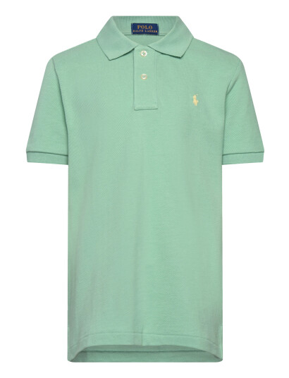 Ralph Lauren Kids The Iconic Mesh Polo Shirt Green 117 123
