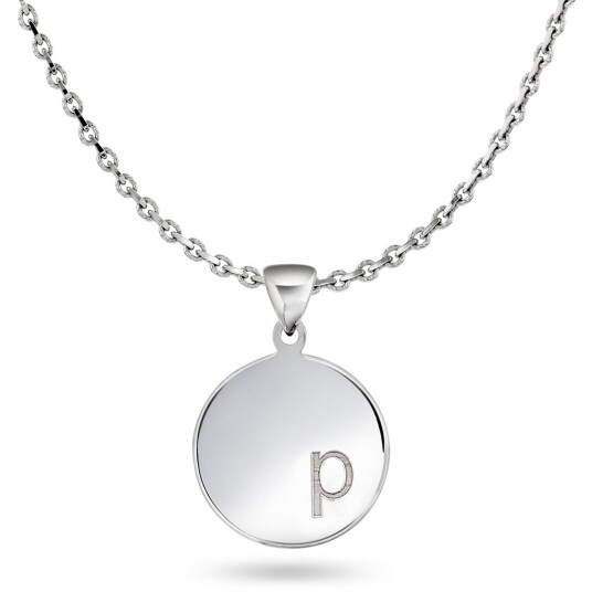 Pan Jewelry Anheng i sølv med bokstav P Pan Jewelry Anheng i sølv med bokstav P