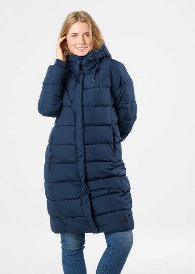 X-Trail Stockholm Coat W Dk. Navy 36 Vinterjakker X-Trail Stockholm Coat W Dk. Navy 36 Vinterjakker