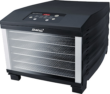 Steba ED6 Frukt- og Soppdørker med 6 Hyller, 800 W, Justerbar Temperatur Steba ED6 Frukt- og Soppdørker med 6 Hyller, 800 W, Justerbar Temperatur