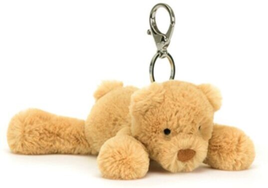 Jellycat Smudge Bear Nøglering Bag Charm
