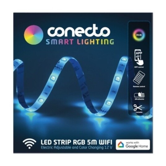 Conecto CORGB5M24 RGB LED-lysslynge 5 m