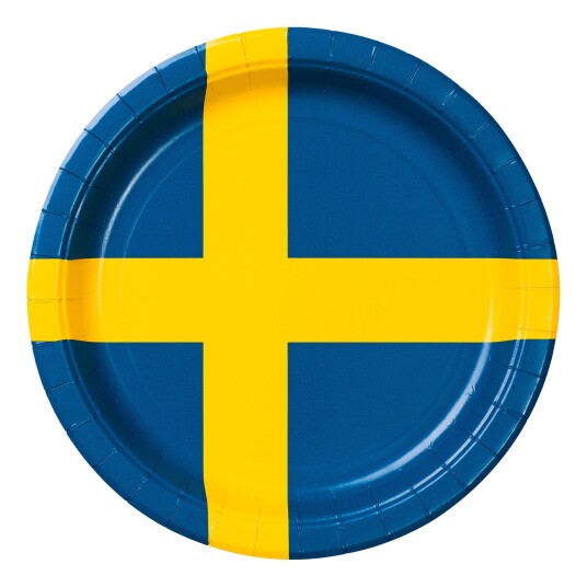 Design House Papptallerkener Sverige - 8-pakning