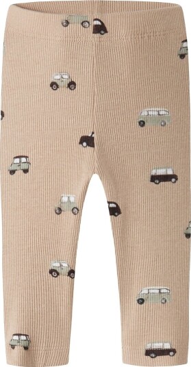 Name It Leggings NbmOttomansk Rib Sesam Name It 56 Leggings Beige Brun
