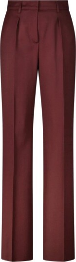Max Mara Dame Bukser Rød L,