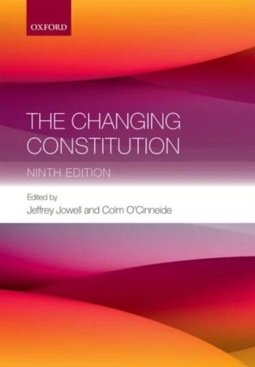 The Changing Constitution The Changing Constitution