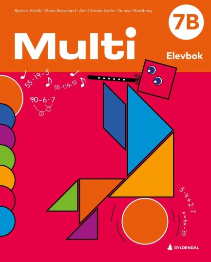 Multi 7b, 3. Utg. Av Bjørnar Alseth, Ann-Christin Arnås, Gunnar Nordberg, Mona Røsseland