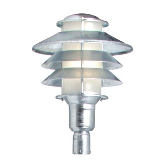 Westal Alefors Stolpearmatur 570 mm E27 Galv/Sølv Belysning