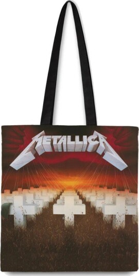 Rocksax Metallica Master of Puppets EcoFriendly Tote Bag Black 78859742