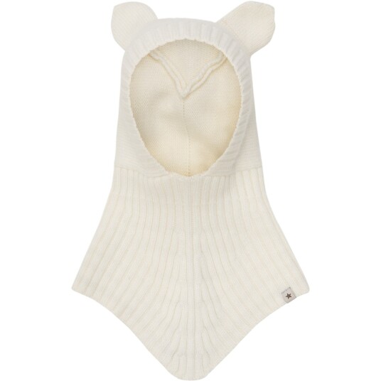 Huttelihut Off-White Elefantlue Ears Ull Strikk 4-6 år/53