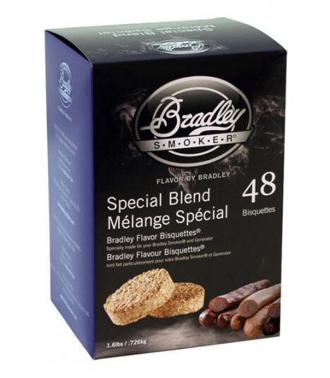 Bradley Røykebriketter av Special Blend 48 pack