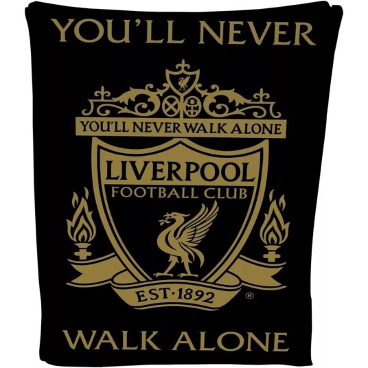 Liverpool Fc Fleece Crest Blanket Liverpool Fc Fleece Crest Blanket
