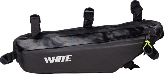 White Traveler Frame Bag, sykkelbag for rammen STD BLACK White Traveler Frame Bag, sykkelbag for rammen STD BLACK