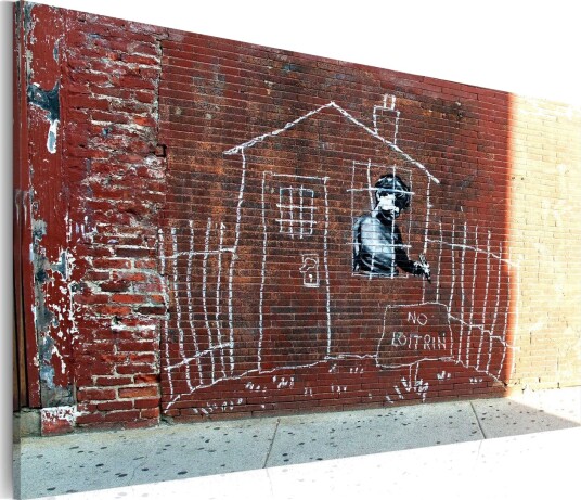 Bilde Grounded Banksy 60x40 Artgeist sp. z o. o.