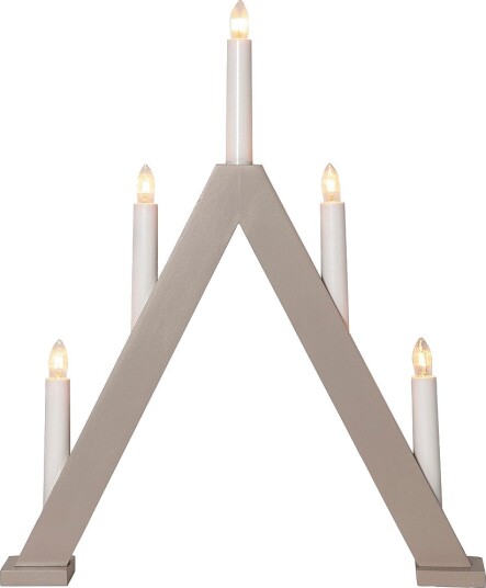 Star Trading Lysestake Albo liten 41cm Beige