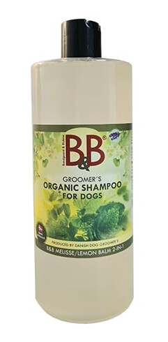 B&B - Organic lemonbalm 2in1 shampoo for dogs (750 ml) (9030)