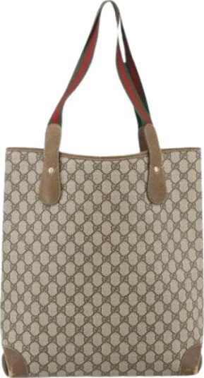 Gucci Vintage Dame Pre owned Beige ONE SIZE,