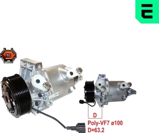 AC-kompressor ERA 670340