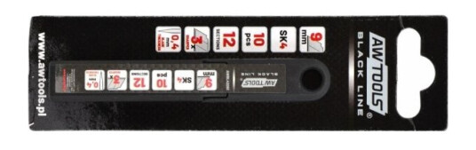 Awtools Aw Interchangeable Blades Slope 9Mm/10Pcs. Awbl42051