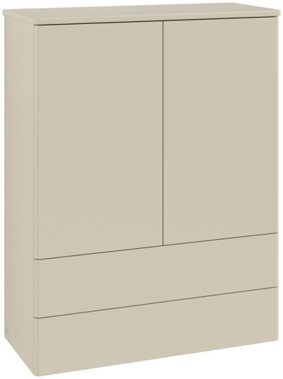 Villeroy & Boch Villeroy & Boch Antao Høyskap 81,4x35,6x103,9 cm m/lys Grå Matt