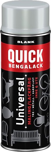 Quick bengalack spray naturlig silkematt Quick bengalack spray naturlig silkematt