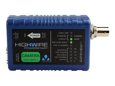 VERACITY HIGHWIRE Powerstar Camera Unit - nettverksutvider - 10Mb LAN, 100Mb LAN