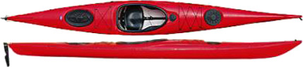 Hasle Kajakk Excursion 520cm   Rød