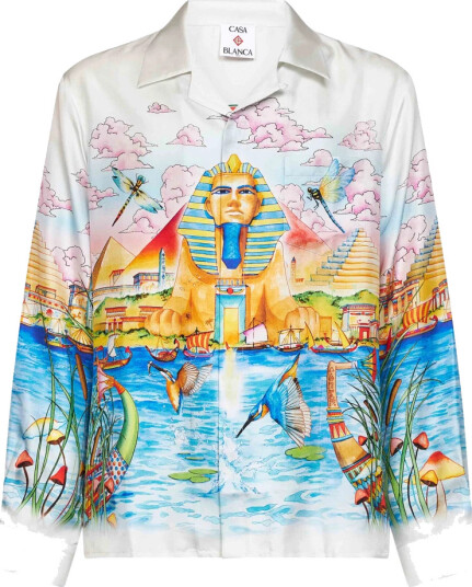 Casablanca Herre Skjorter Flerfarget L,