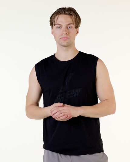 LEVITY Active Logo Tank Black - S LEVITY Active Logo Tank Black - S