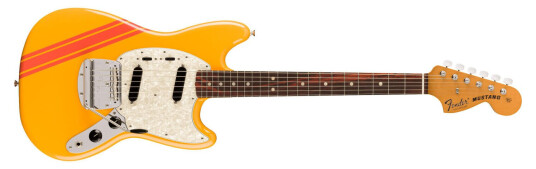 Fender Vintera Ii 70s Mustang Competition Orange, Rw Fender Vintera Ii 70s Mustang Competition Orange, Rw