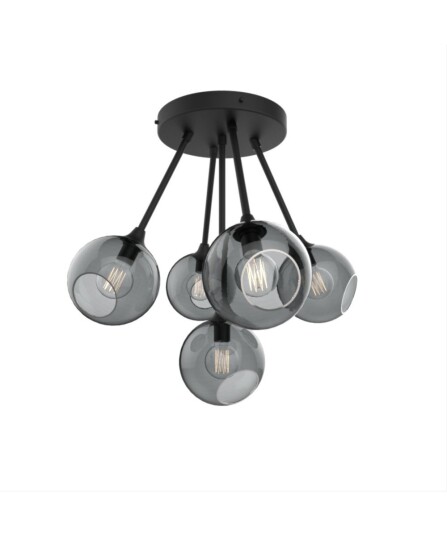 Design By Us - Ballroom Molecule Pendel Black/Smoke