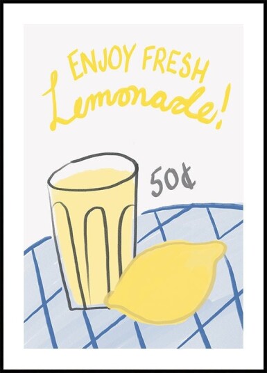 Refreshing Sip Deal Plakat / 100x150cm