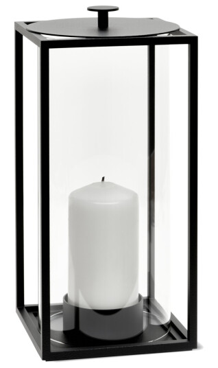 Light'In Lyslykt Medium 24x12 cm Svart Light'In Lyslykt Medium 24x12 cm Svart