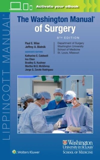 The Washington Manual Of Surgery Av Paul Wise