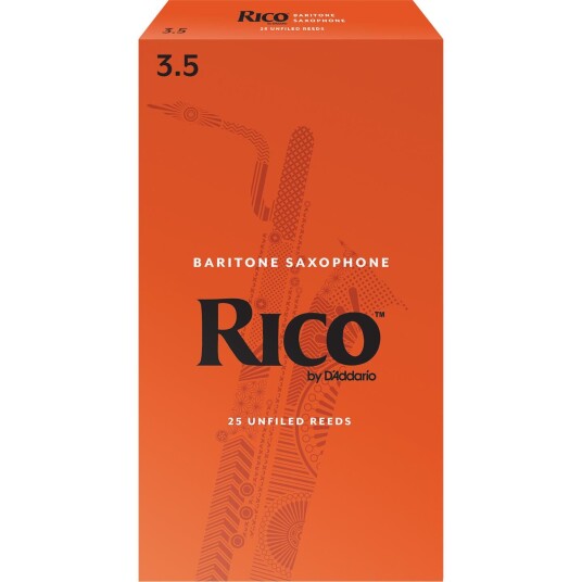 D'Addario Woodwinds Rico By D'Addario Rla2535 Flis For Baritonsaksofon 3.5 25-Pakning