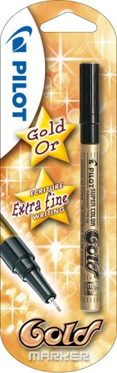 Pilot Dekorpenn X Fine 1mm Gull