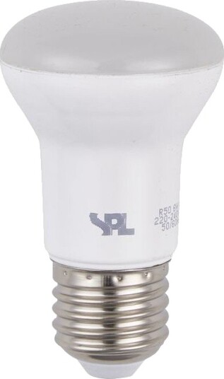 Spl E27 6W dimbar LED pære   R50 480lm 2700K   Dimbar : Dimbar Kulør : Varm